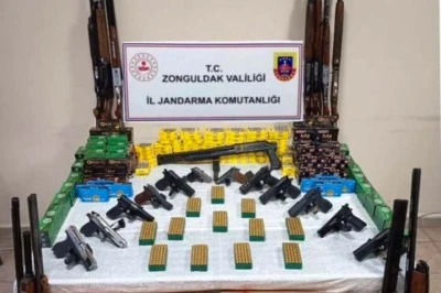 Kaçak Silah Atölyesine Şok Baskın