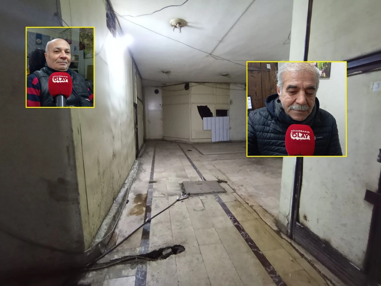 Sur'daki Celal G&uuml;zelses yeraltı &ccedil;arşısı harabeye d&ouml;nd&uuml;