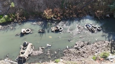 Atık Su Deresi Kabusu Mahalleliyi Canından Bezdirdi