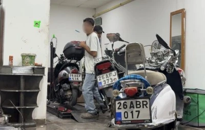 Bakıma bırakılan motosikletle polisten ka&ccedil;an elemana 265 bin TL ceza kesildi