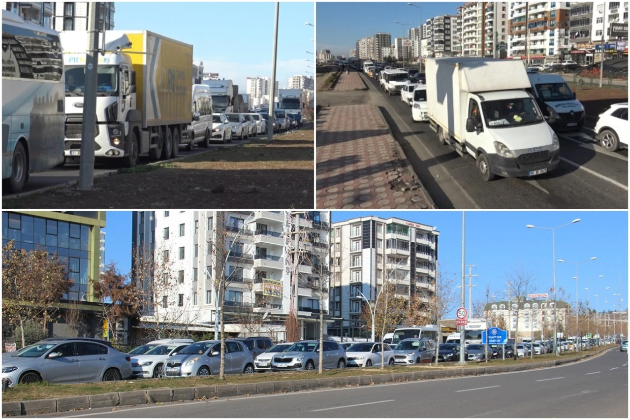 Diyarbakır'da Trafik Çilesi: Vatandaşlar Çözüm Bekliyor