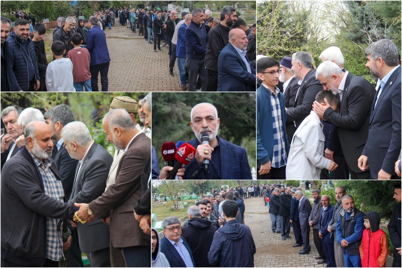 Diyarbakır her yıl olduğu gibi bu bayramda da şehidlerini unutmadı