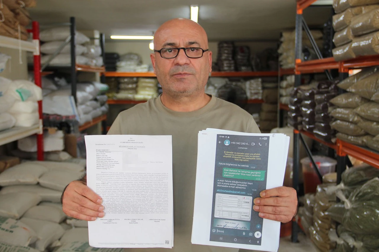 Batmanlı esnafı bakın nasıl dolandırmışlar