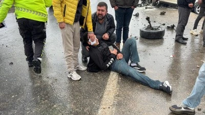 Diyarbakır-Batman Karayolunda Yağmur Kazaya Neden Oldu: