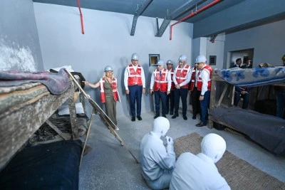 Diyarbakır Cezaevi&rsquo;nde tarihi d&ouml;n&uuml;ş&uuml;m