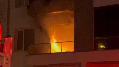 Diyarbakır'da alevli gece panik yarattı