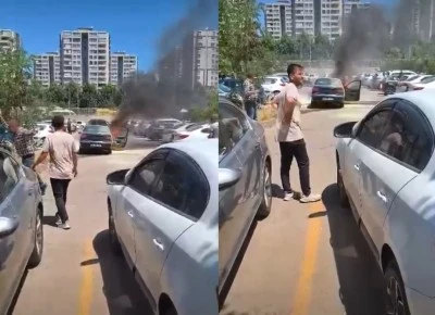 Diyarbakır'da çocuk hastanesi bahçesinde dehşet anları