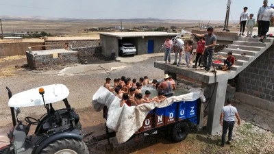 Diyarbakır'da havuz yoksa römork var