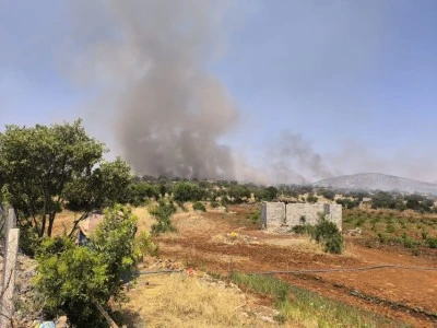Diyarbakır&rsquo;da korkutan &ouml;rt&uuml; yangını