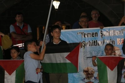 Diyarbakır’da "Küresel Sumud Filosu"na Destek Gösterisi