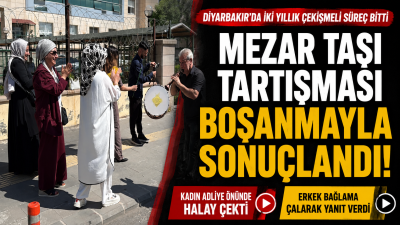Diyarbakır&rsquo;da Mezar Taşı Tartışması Boşanmayla Sonu&ccedil;landı