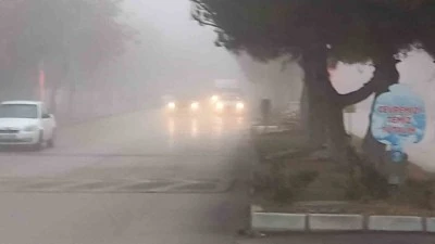 Diyarbakır'da Sisli Hava Sessiz Tehlike Sa&ccedil;ıyor