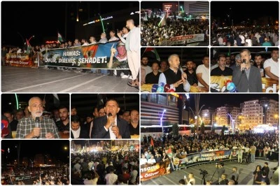 Diyarbakır’da Sumud Filosu’na Destek Yağdı