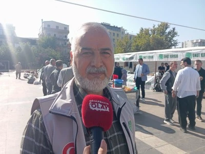 Diyarbakır’da Umut Kervanı Derneği’nden Kış Yardımı İçin Kermes Etkinliği