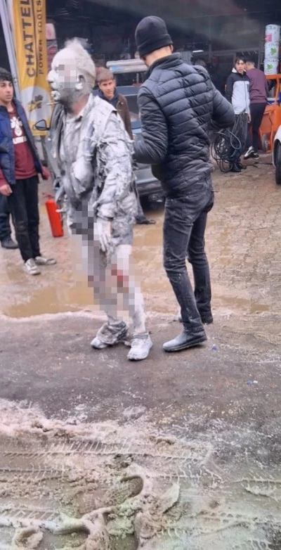 Diyarbakır Ergani&rsquo;de Oto Sanayi D&uuml;kkanında Patlama: 4 Yaralı