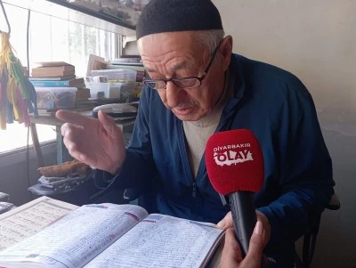 Diyarbakır’ın Sur İlçesinde 40 Yıldır Olayları Not Alan Bakkal, Geleceğe Tarih Bırakıyor