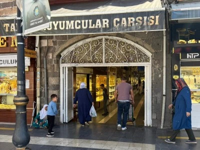 Diyarbakır Kuyumcular Çarşısı'nda Durgunluk