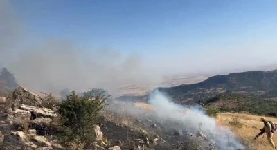 Hazro'da &Ouml;rt&uuml; Yangını