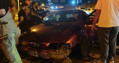 Kaza Sonrası Gergin Anlar: Gazeteciye Tepki Kamerada
