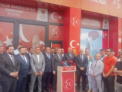 MHP Diyarbakır&rsquo;da bayrak değişimi