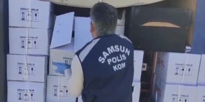 Samsun’da Sahte İçki Operasyonu